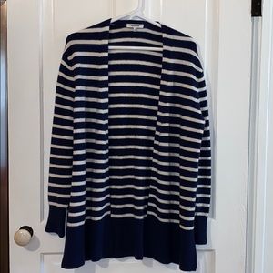 Madewell Striped Walker Cardigan